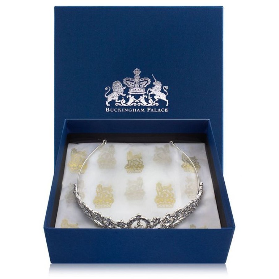 Jewellery Royal Collection Shop Tiaras Buckingham Palace Crystal Tiara Gavebutike